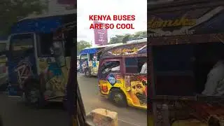 Kenya buses, called 