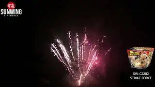 SW C2202 Strike Force 500G Firework Sunwing Fireworks