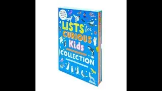 Lists for Curious Kids Collection 3 Books Box Set By Tracey Turner, Rachel Delahaye