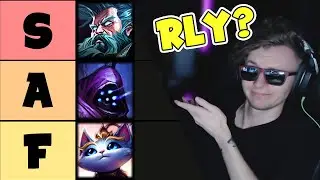 League of Legends 12.11 Champion Tier List | Shifu1 Reacts