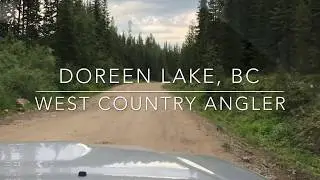 Fly Fishing on Lake Doreen, Okanagan, BC