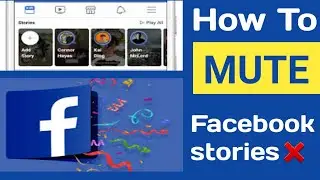 How to mute facebook stories , very easy way to mute without unfollow them   tech talks