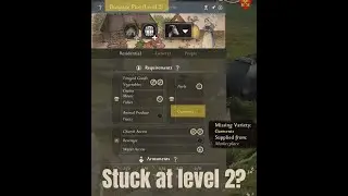 Stuck at Burgage Plot Level 2? The Garment Requirement Explained