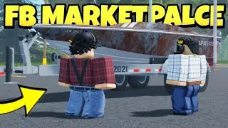 Покупка и ремонт ЛОДКИ на торговой площадке FB в Roblox APM!