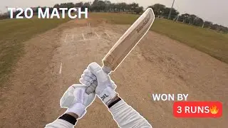 Aakash Sharma scores another match winning knock🔥| Gopro POV👀| 