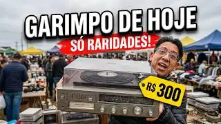 Garimpo de Eletrônicos Antigos na Feira do Rolo Osternak | Achados Raros