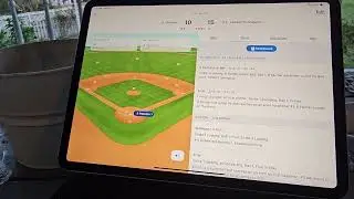 2025.10.4 Ben on Game Changer hits pop fly, safe on 1st, steals 2nd, 3rd and scored on wild throw!