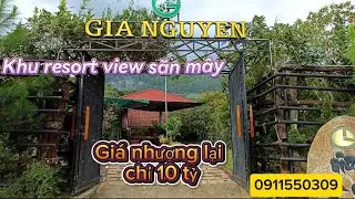 ĐÃ BÁN/ Chỉ 10 tỷ sở hữu khu resort view 360° đồi thông săn mây, cách trung tâm Đà Lạt 20km.