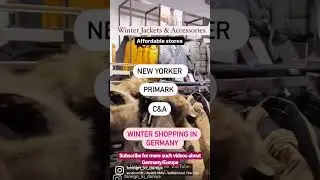 Winter jackets in Germany | Shopping in Germany #shorts #trending #germany