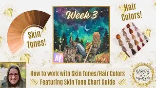 How to change out skin tones & hair colors in your diamond painting -  #blinginginthenewyear2025