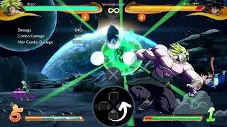 D🅱FZ ➤Broly Z TOD combo solo Season 4 100% !!! Tutorial【 Dragon Ball FighterZ】