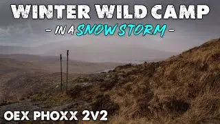 Dungeon Hill | Winter Wild Camp in a BLIZZARD