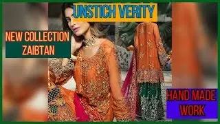 New Collection #zaibtan #zarqoon #handmade unstich verity ladies shop #madinasilk