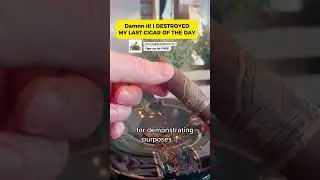 Узнайте, как правильно нарезать сигару 🔥