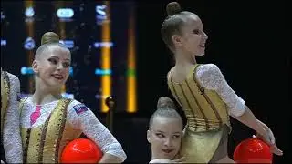 Junior Group B 5 Ropes + 5 Balls AA Qualifications European Championships Baku 2023 - part 1