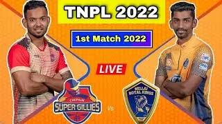 TNPL 2022 1st Match Chepauk Super Gillies vs Nellai Royal Kings Prediction - CSG vs NRK | Playing11