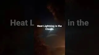 Heat Lightning in the Clouds #outdoors #nature #lightning #clouds