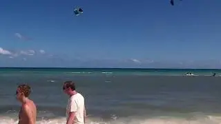 Kiteboarding Jamaica at the Royalton White Sands Resort Montego Bay