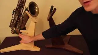 KICKSTARTER HARDWOOD SAXOPHONE STAND