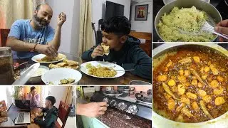 Sick Day Me Bhi Itna Kuchh | Indian Mom Evening To Next Morning Routine || Cooktop Cleaning Tips |