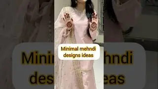minimal mehndi designs ideas ♡ #mehndi #mehndidesign #traditional