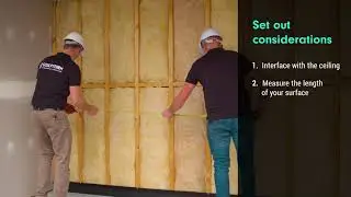 Sculptform Click on Batten Interior Wall Installation - Set up and trims