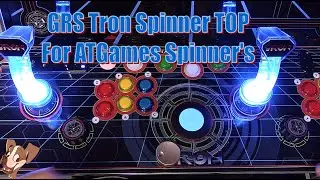 Tron Spinner Top for the AtGames Legends Products