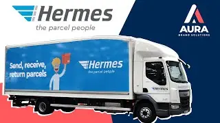 Hermes Parcels fleet rebrand - delivered on time