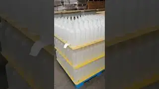 frosted glass goose vodka bottle