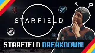 Starfield Direct Breakdown & Gameplay Analysis - Ships, Outposts, Traits, & Spacesuits Explained!