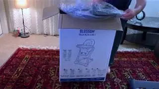 Graco Blossom 6 in 1 High Chair unboxing