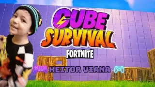 JOGANDO - CUBE SURVIVAL FORTNITE - 