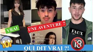 🔴 RUBY NIKARA D&Eacute;VOILE SA RELATION AVEC JUST RIADH EN PLEIN LIVE, ELLE FONT EN LARME ..
