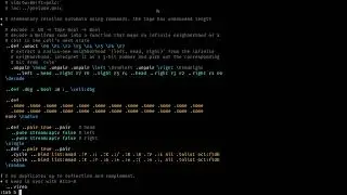 Vim — byte positions, go