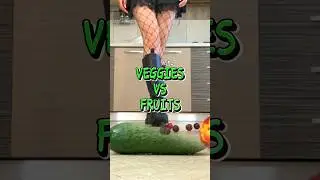 Predator Boots против Еды! Удовлетворяющее раздавливание еды! ASMR