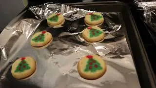Christmas cookie food vlog