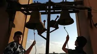 Scampanio festoso della Chiesa di San Biagio a Pedara(Ct)