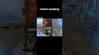 Vector Camping #pubgmobile #vector #camping #shorts