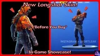 *NEW* Longshot Skin! (Before You Buy & In-Game Showcase!) | Fortnite Battle Royale