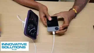 Power Anywhere: ISP 3-in-1 Magnetic Power Bank - Fast Charging, Magnetic Wireless, Built-in Wires!