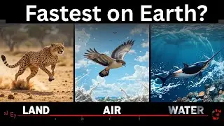 Fastest Among Land,Air,Sea animals 