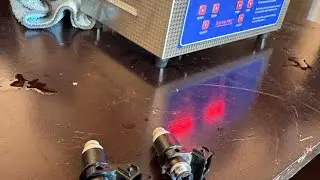 Injector cleaning on a 2006 Kawasaki ninja zx6r