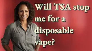 Will TSA stop me for a disposable vape?