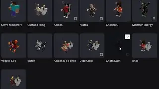 Roblox # 61 ( Skin Steve,GustavoFring,Adidas,Kratos,MonsterEnergy,VegetaSS4,Ghots,COD,Homero )