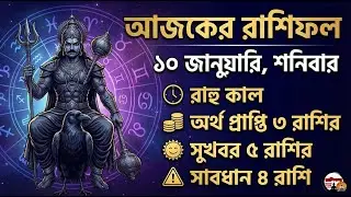 Ajker Rashifal 10 January 2026 bangla || How 12 zodiac sign become a rich by using share market