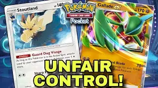 This STOUTLAND GALLADE Control Deck Makes Players RAGE QUIT! 😡 | Pokemon TCG Pocket