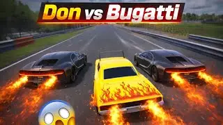 CP DON VS CP BUGATTI DRAG RACE😱 || DRIVE ZONE ONLINE GAMEPLAY 