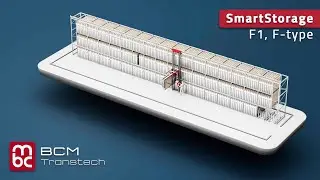SmartStorage F1, F-Type (Animation) - Semi-automatic Storage solution for FLATBED DIES
