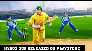 FINALLY HYDOS 380 RELEASED ON PLAYSTORE HYDOS 380 CRICKET GAME