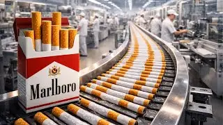 COME SI FA le SIGARETTE 🏭 | All'interno della PRODUZIONE di 20.000 sigarette al minuto